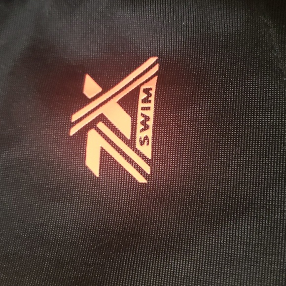 Zeroxposur Black / Orange & Blue Swimsuit Top Only Swimwear Size 2X - Picture 11 of 11